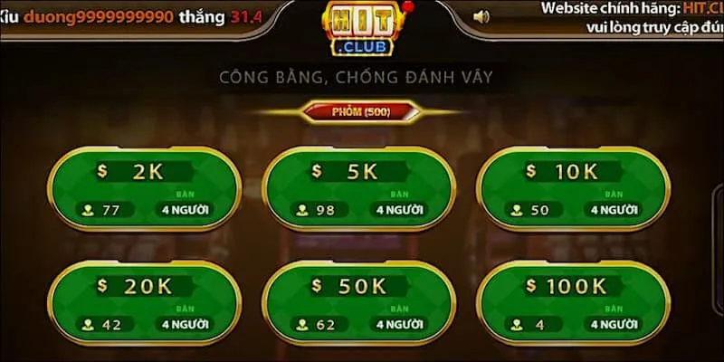 phỏm hitclub